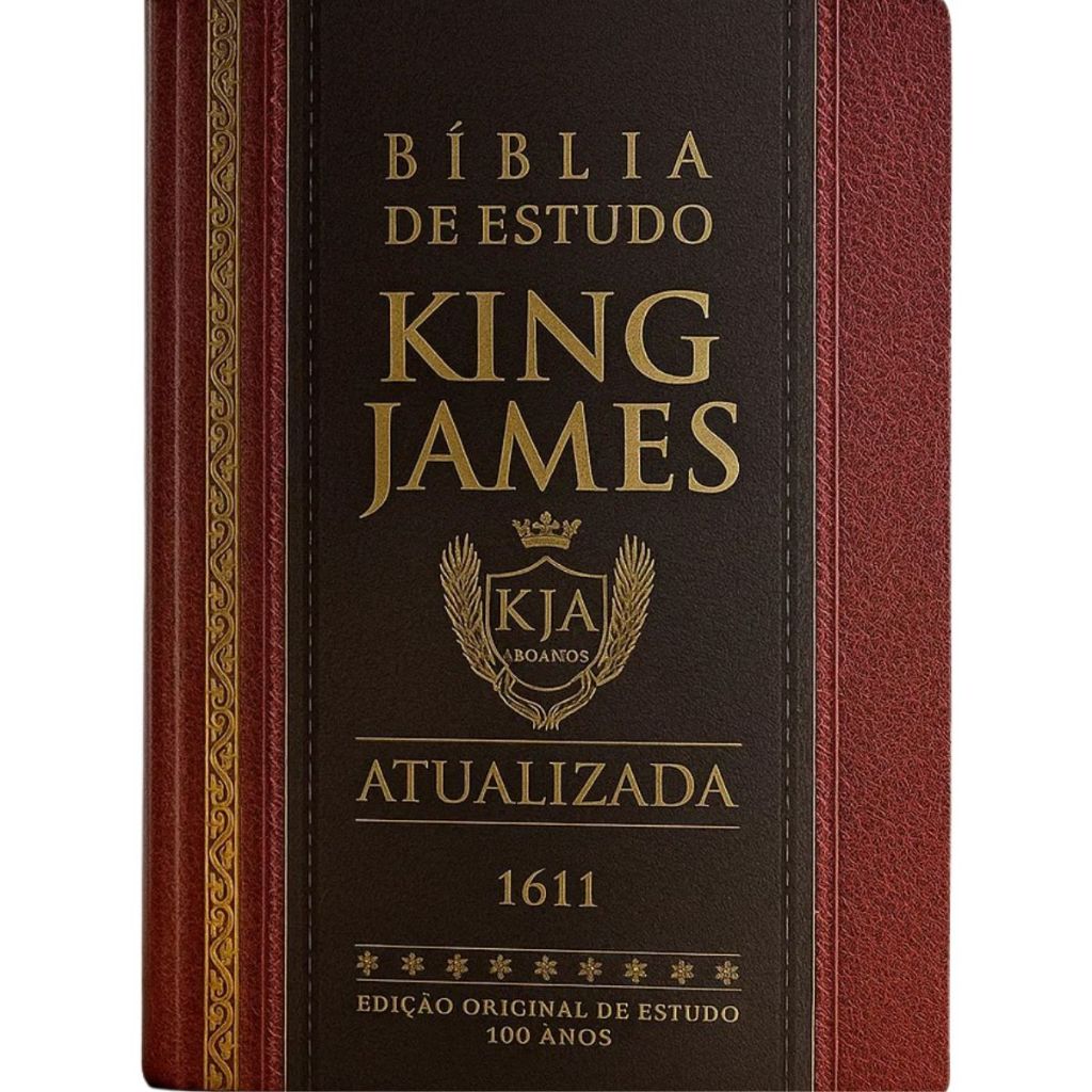 Bíblia de Estudo King James Atualizada | Hipergigante | Full Collor | Capa Dura