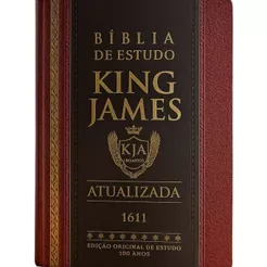 Bíblia de Estudo King James Atualizada | Hipergigante | Full Collor | Capa Dura