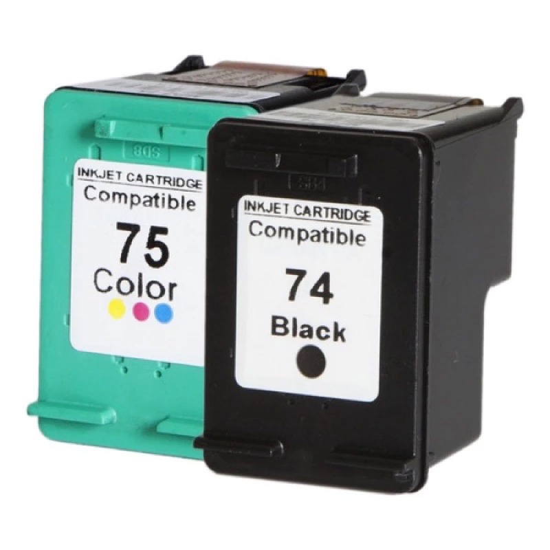 Par DE Cartucho  74 14ml + 75 14ML Para IMPRESSORA C4280 4480 J5780 5280 A PRONTA ENTREGA! em Oferta na Shopee