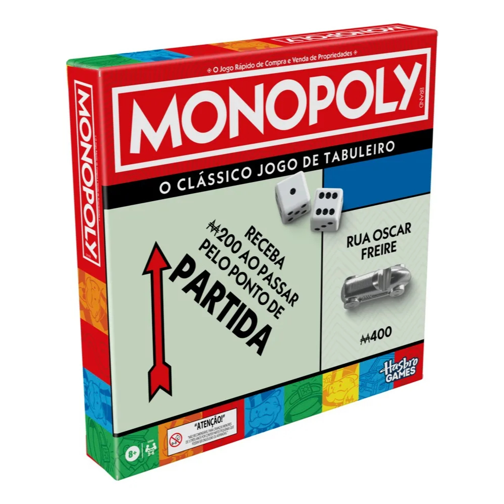 Jogo Monopoly Classic Refresh - Hasbro G0009