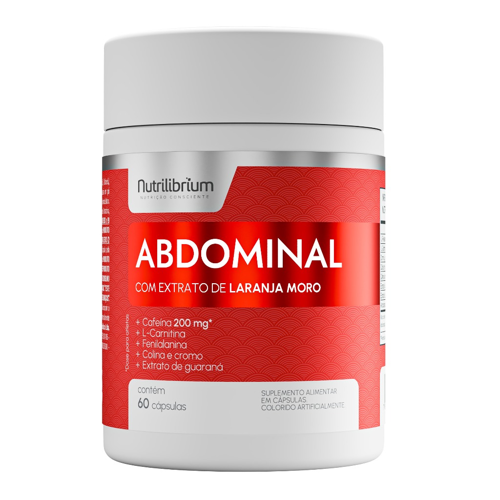 Abdominal Dia Cafeína L-Carnitina Guaraná 60 Cápsulas Nutrilibrium em Oferta na Shopee