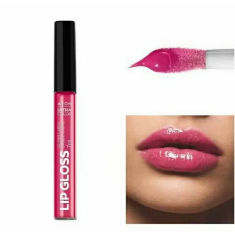 Lip Gloss Labial Ultra Color Rosa Wow 7ml Avon