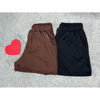 Shorts Feminino - Moletinho Soltinho - Com Bolso e Cordão - Confortável para seu dia a dia - Temos do P ao GG! em Oferta na Shopee