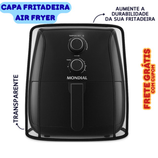 Capa Air Fryer Transparente PVC Cristal Anti-Poeira e Gordura – Protetora Cobertura p/ Fritadeira em Oferta na Shopee