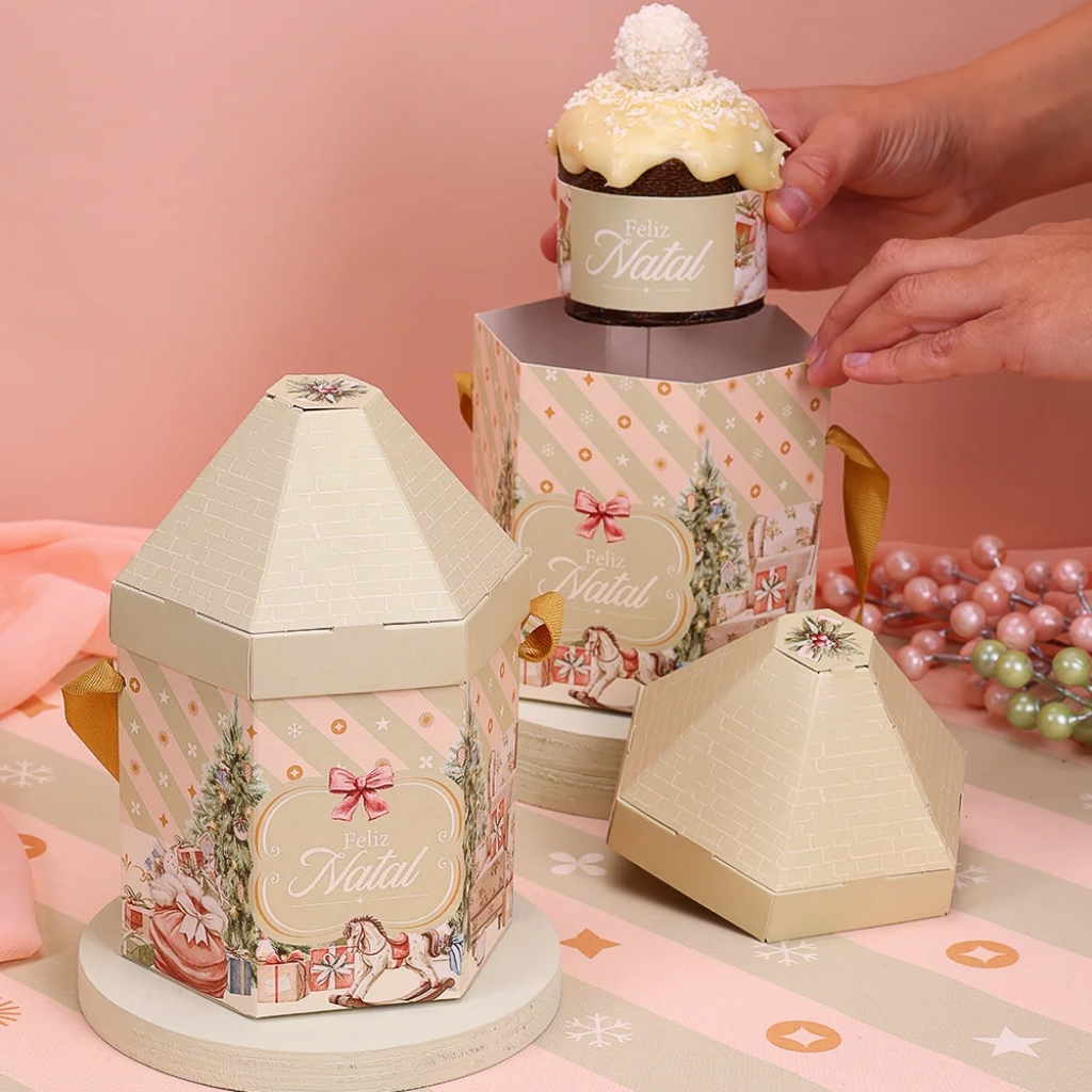 15 CASINHA PARA MINI PANETONE GRAÇA 5172 ( JANGO NATAL 2025 )