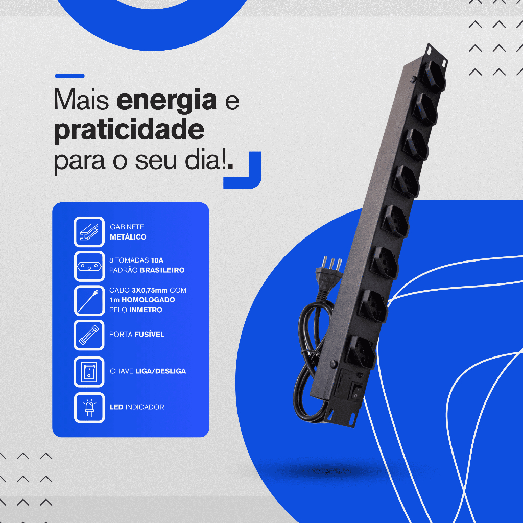 Régua de Tomada Rack: Onde Comprar | BuscaProdutos