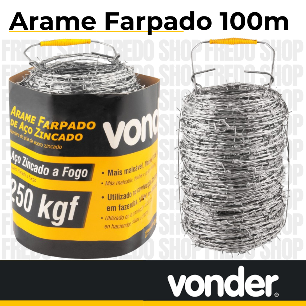 Arame Farpado 100 Metros: Onde Comprar | BuscaProdutos