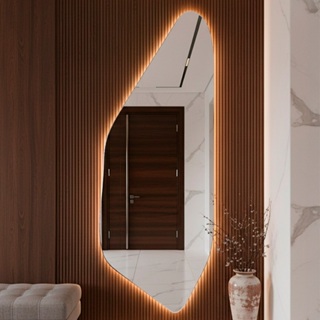 Espelho Corpo Inteiro com Led Orgânico de Parede 170x70 Rocco para Sala Quarto Banheiro em Oferta na Shopee