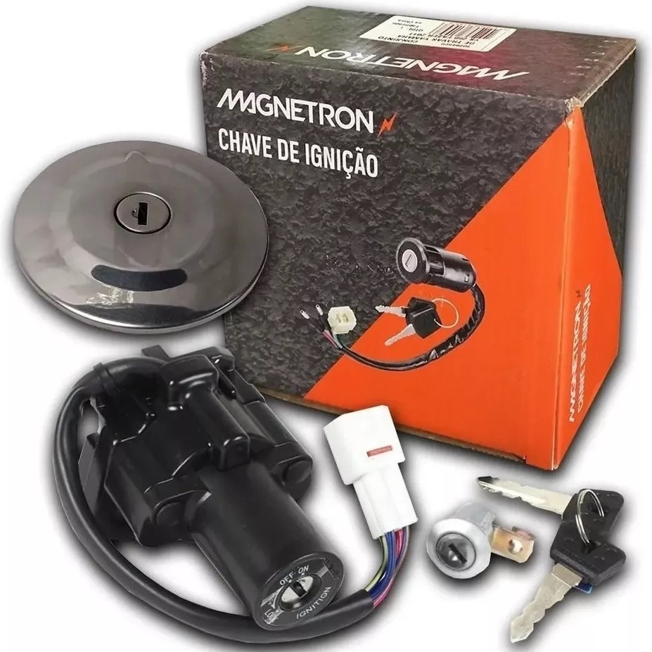 Kit Chave Ignição Fazer 250 2007 2008 2009 2010 Marca Magnetron