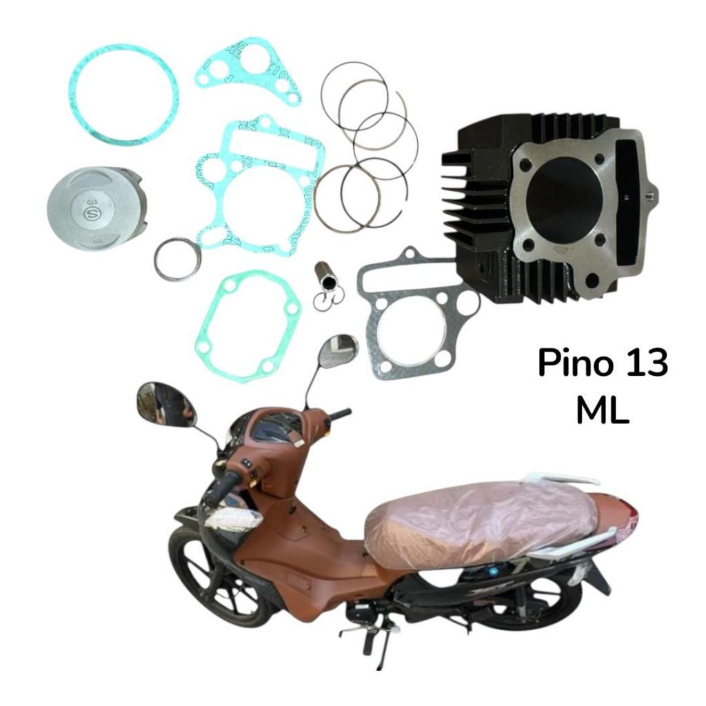 Kit Cilindro Camisa Motor Shineray Jet 125 Ss pino 13 ml 2023/ 2024/ 2025