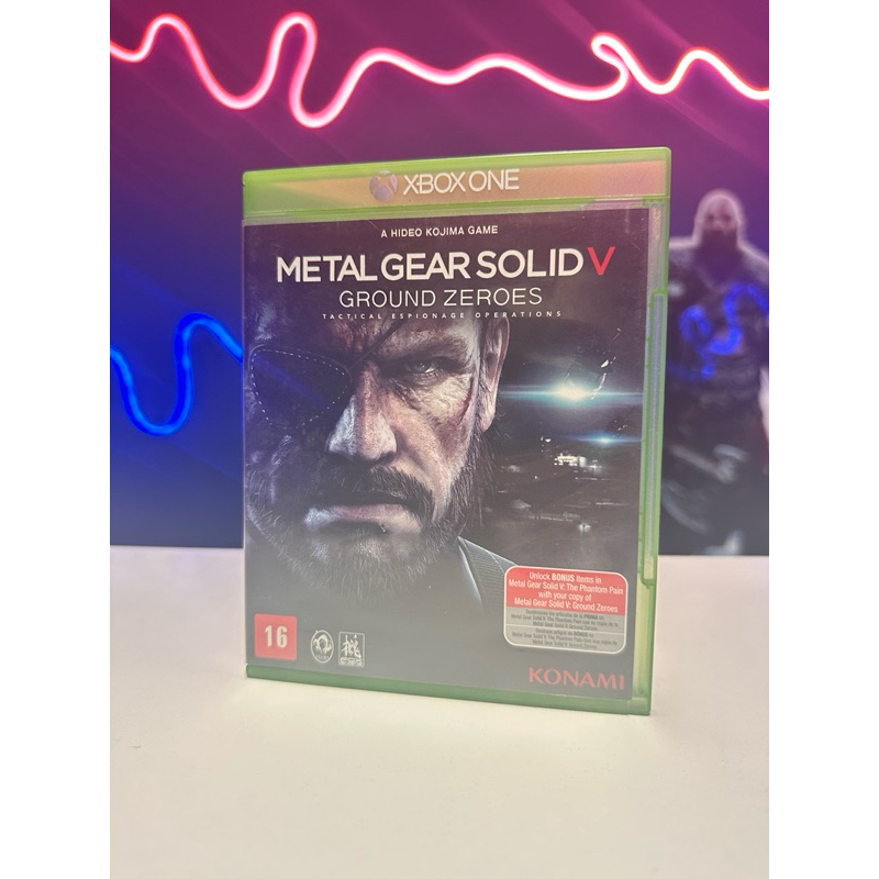 Metal Gear Solid V Ground Zeroes Original Xbox One