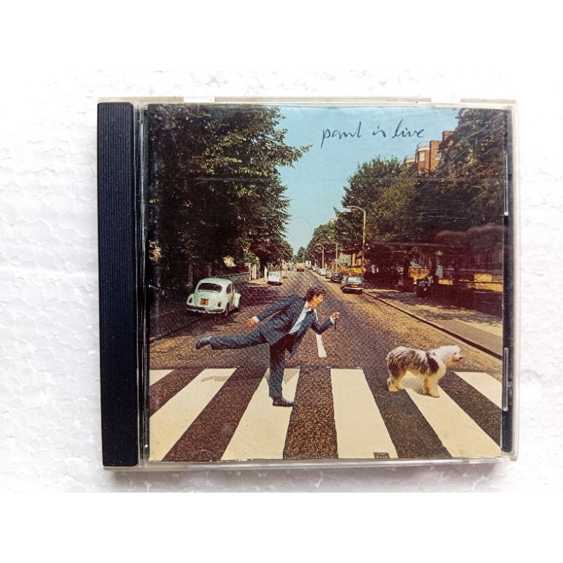 CD Paul McCartney Paul is Live ótimo estado mídia e capa importado