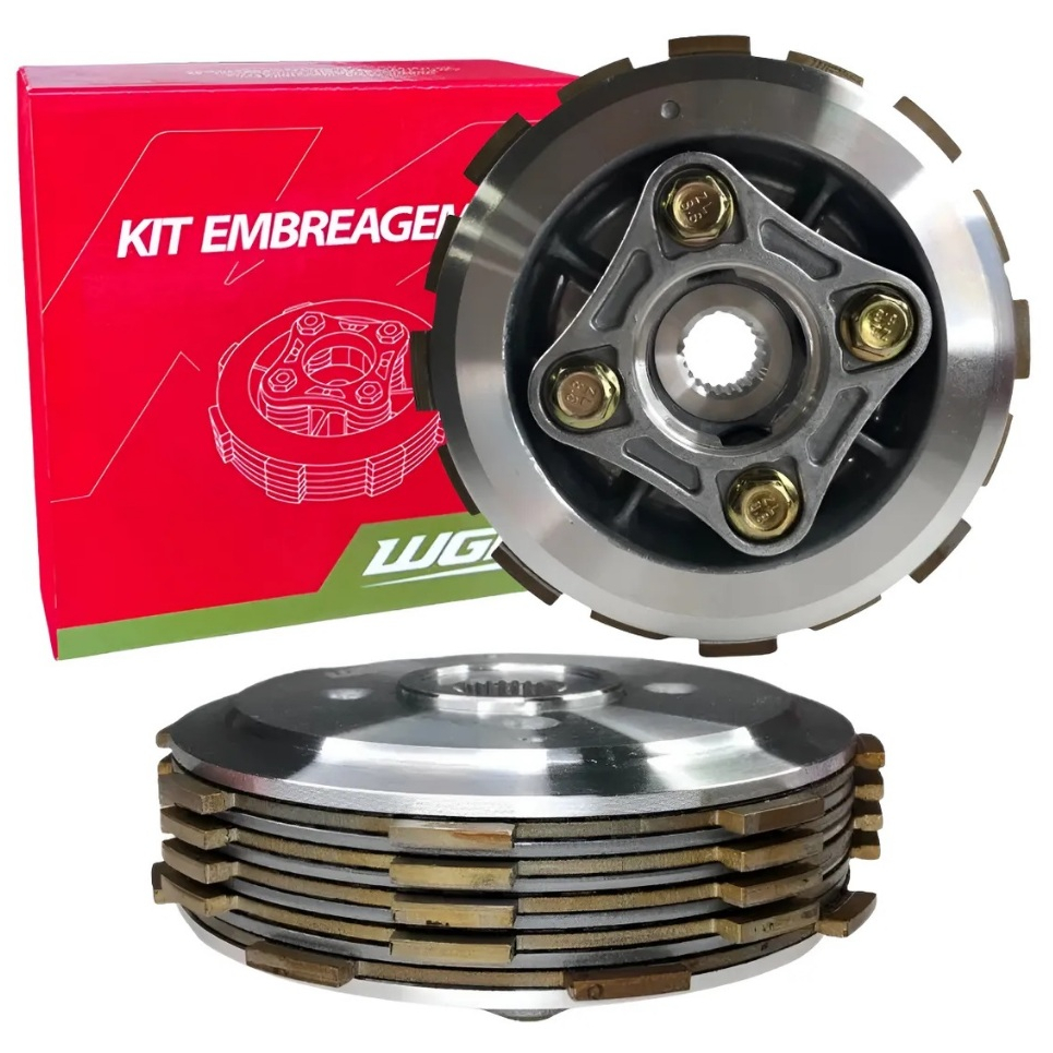 Embreagem Completa CG 150 FAN125 2009 A 20145 NXR 150 Bros WGK