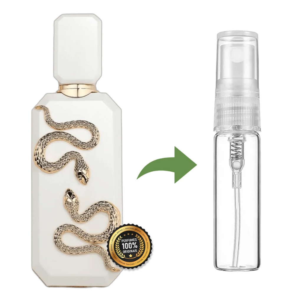Perfume Árabe Veneno Bianco French Avenue Original EDP Feminino 2ml / 5ml / 10ml em Oferta na Shopee