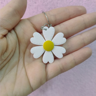 Lembrancinha Chaveiro Flor Margarida Alto Relevo Emborrachado kit 10/50 Festa Primavera Flores em Oferta na Shopee