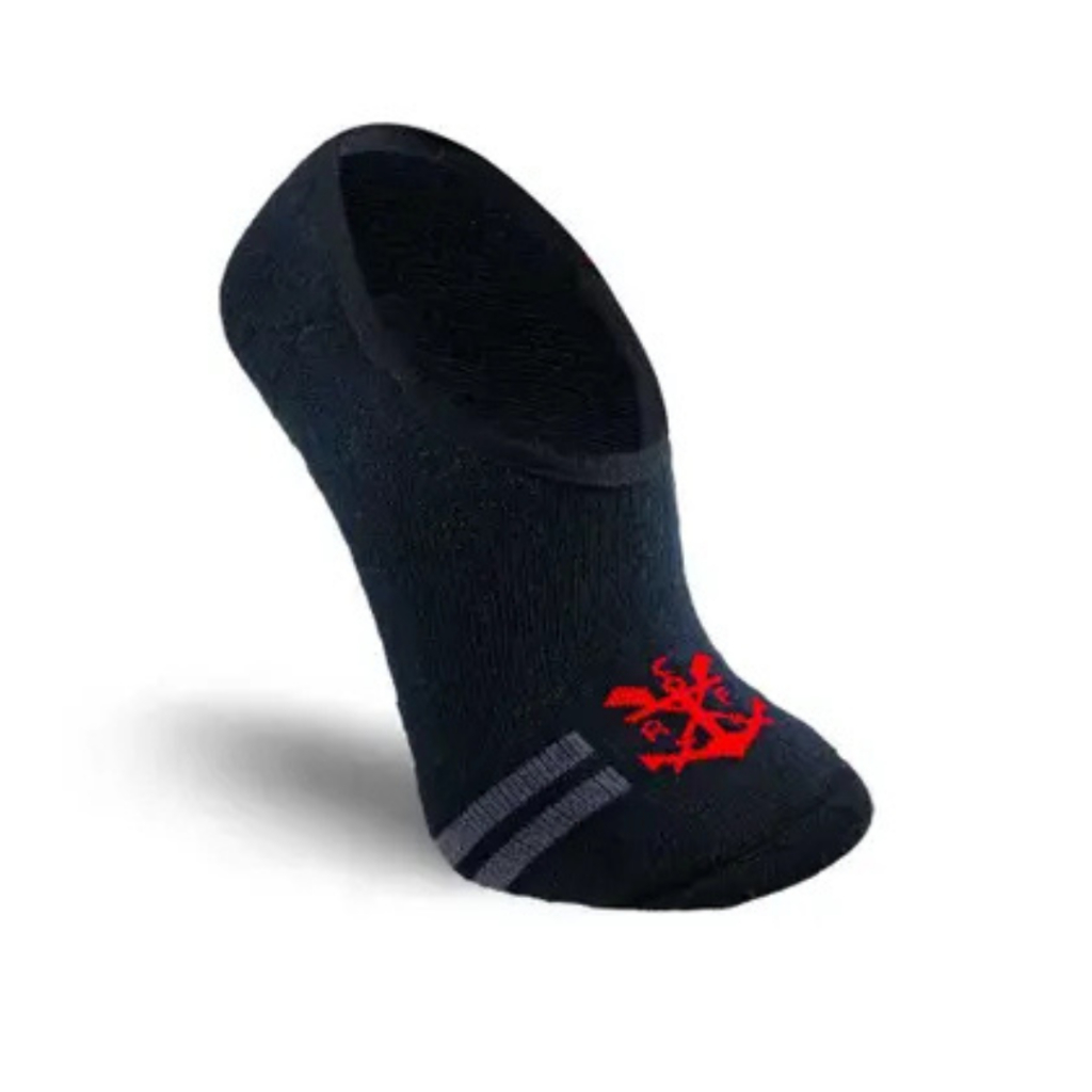 Meia Curta Flamengo Sapatilha Antiderrapante Masculina em Oferta na Shopee