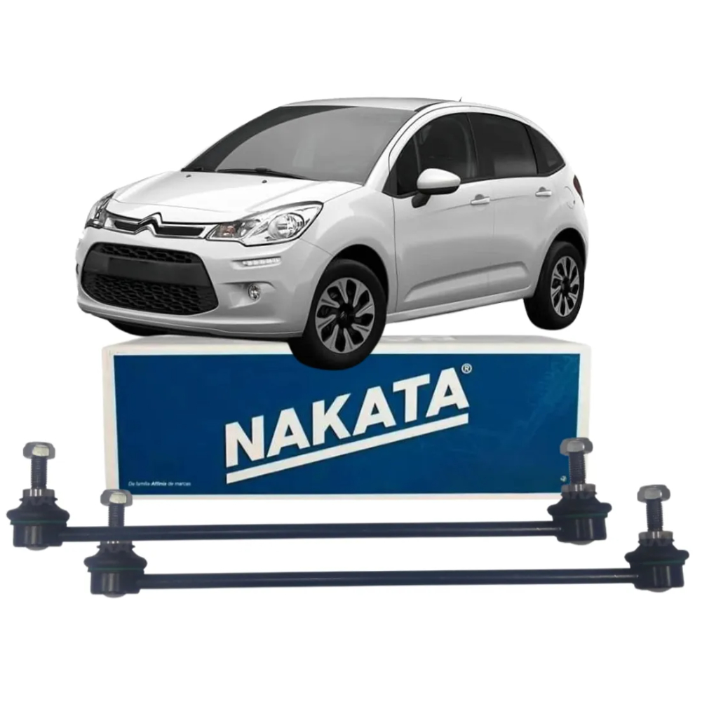 Par Bieleta Dianteira Citroen C3 Aircross Ds3 Nakata N99001 em Oferta na Shopee