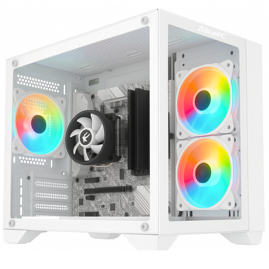 PC Gamer BluePC FORCE, AMD Ryzen 5, Radeon RX, 8GB DDR4, SSD 256GB, Fonte 500W - PGBP-FOR136