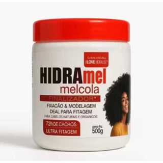 Mel Cola Fixador Definidor de Cabelos Gelatina Cabelos Cacheados Ondulados Crespos Fixação 500G em Oferta na Shopee