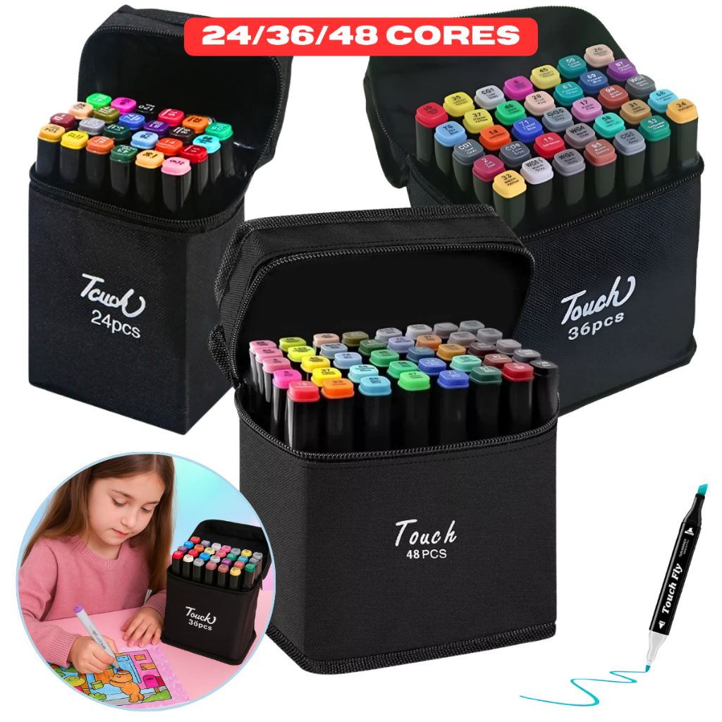 Caneta Hidrografica Colorida: Onde Comprar | BuscaProdutos