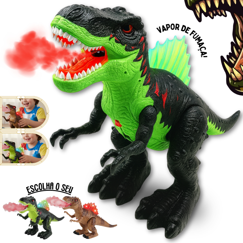Brinquedo Dinossauro que Anda: Onde Comprar | BuscaProdutos