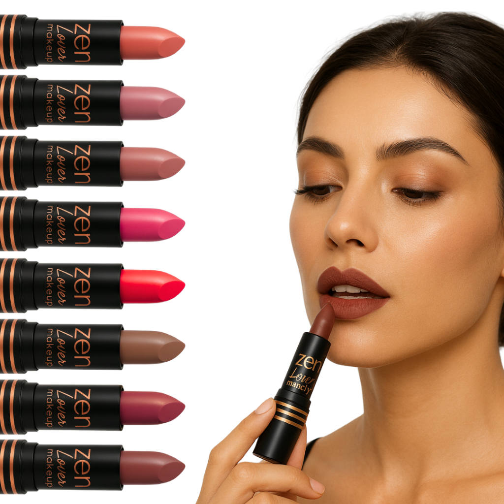 Batom Cremoso Com Ácido Hialurônico e Vitamina C Zen Lovers Makeup