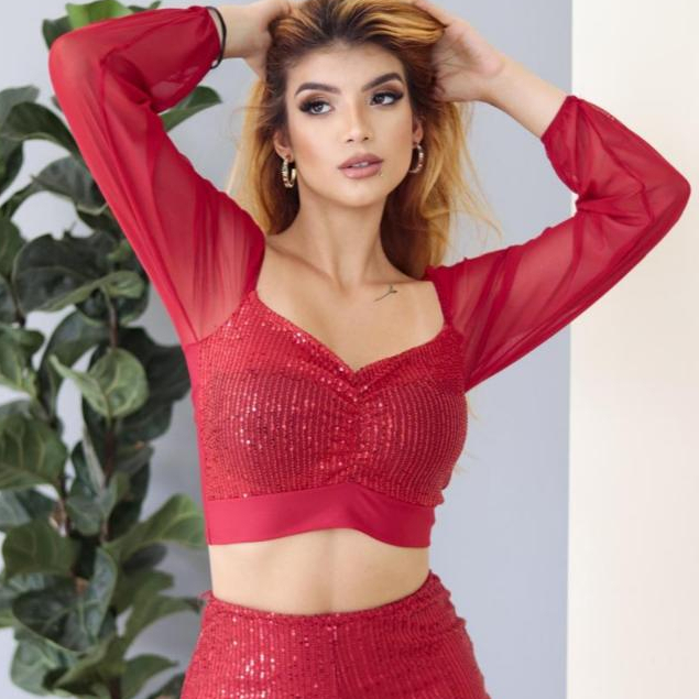 Blusa Tule Manga Bufante: Onde Comprar | BuscaProdutos