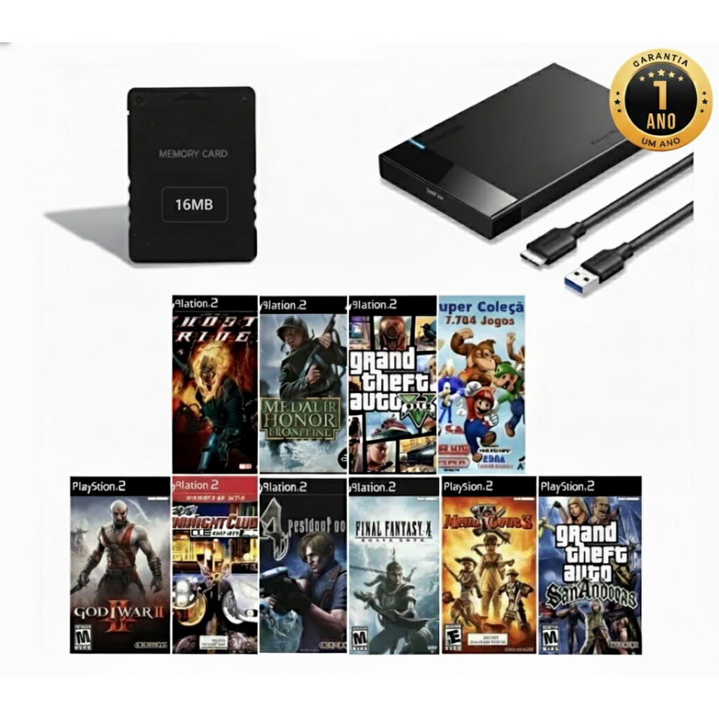 KIT OPL PS2 ( COMPLETO)