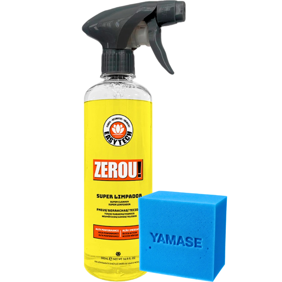 Limpador Multiuso Profissional ZEROU! Easytech 500ml – Ação Imediata e Limpeza Profunda