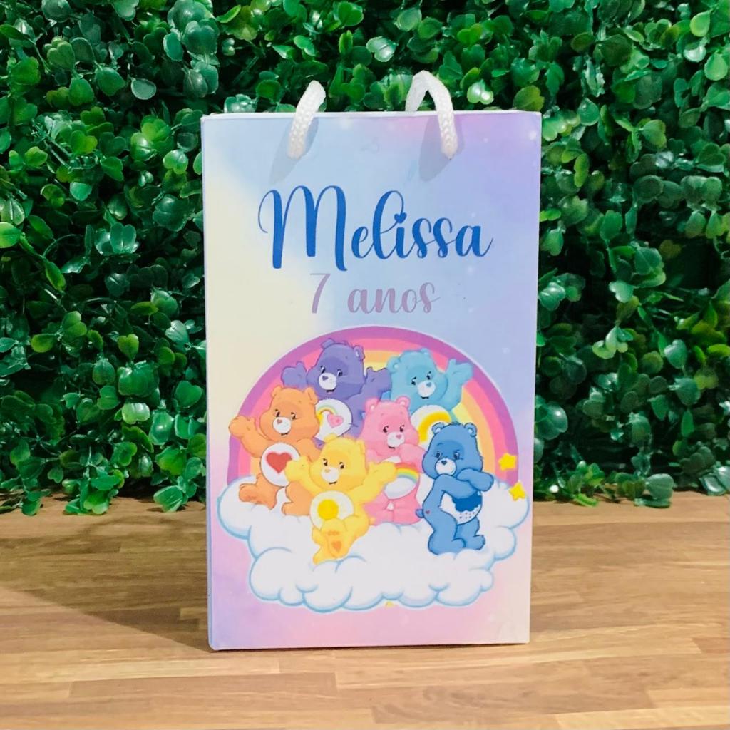 Sacolinha Personalizada Ursinhos carinhosos Infantil -Festa Lembrancinhas Mimos Aniversário – Todos os temas em Oferta na Shopee