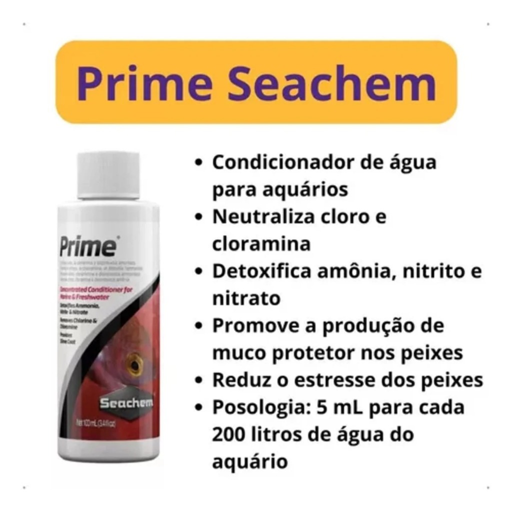 Prime para aquarios  -  SEACHEM