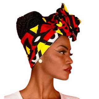 FAIXA TURBANTE ARAMADO  AFRO (OXFORT) em Oferta na Shopee