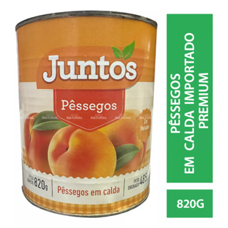Pêssego Em Calda Importado Lata 820g em Oferta na Shopee