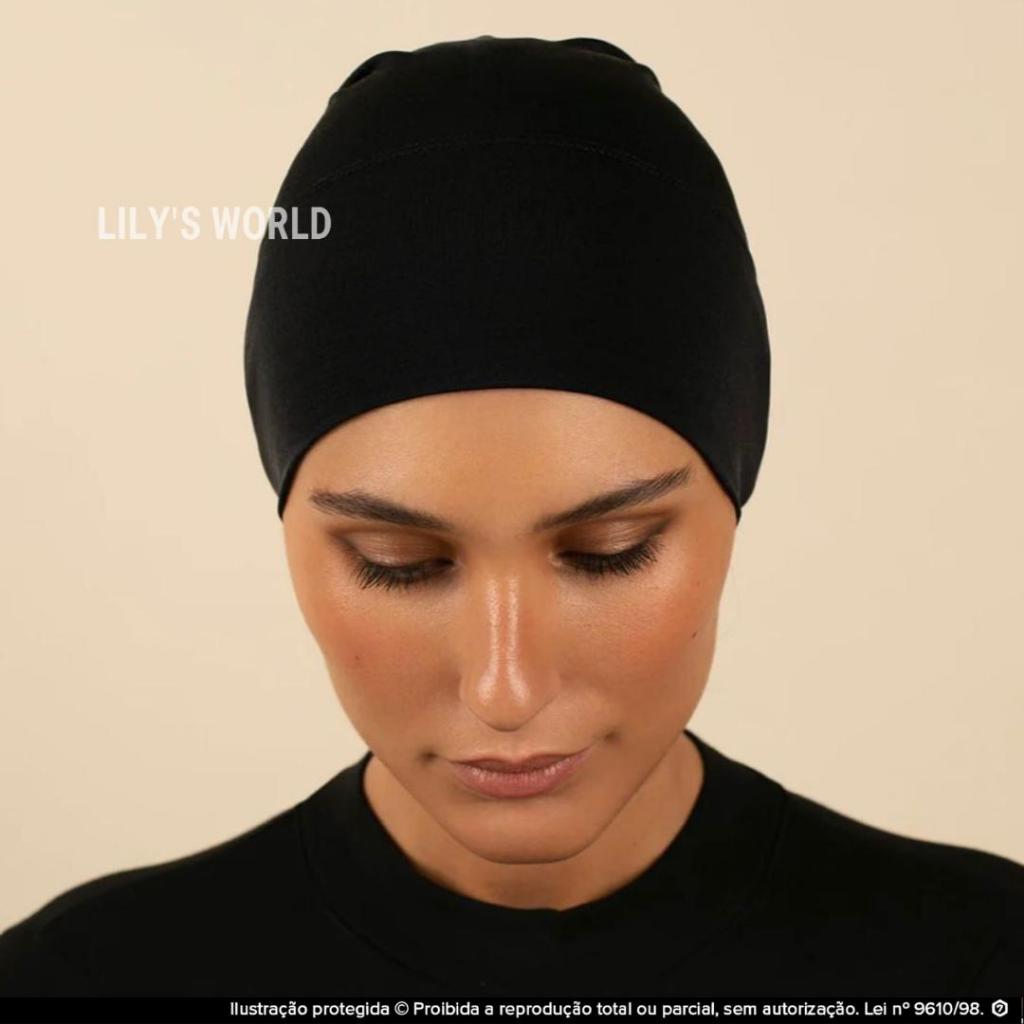 Touca Nero para dormir com barra dupla  , cabelos disciplinados e Totalmente sem Frizz , todo tipo de cabelo. em Oferta na Shopee