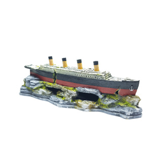Enfeite Para Aquário - Titanic Médio em Oferta na Shopee