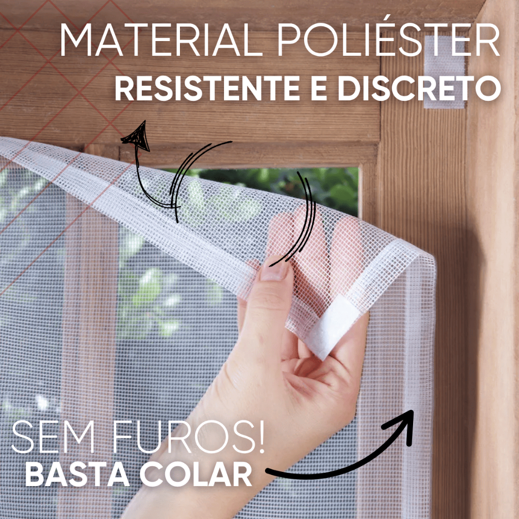 Tela Mosquiteira Janela Anti Mosquito Insetos Baratas com Velcro Adesivo Colante Fácil Instalação em Oferta na Shopee