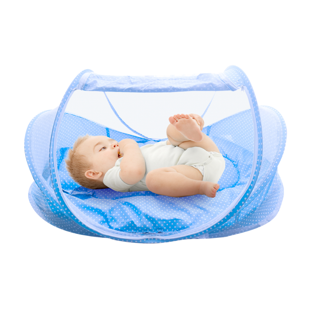 Cama Berço Mosquiteiro Bebe Cercadinho DM TOYS