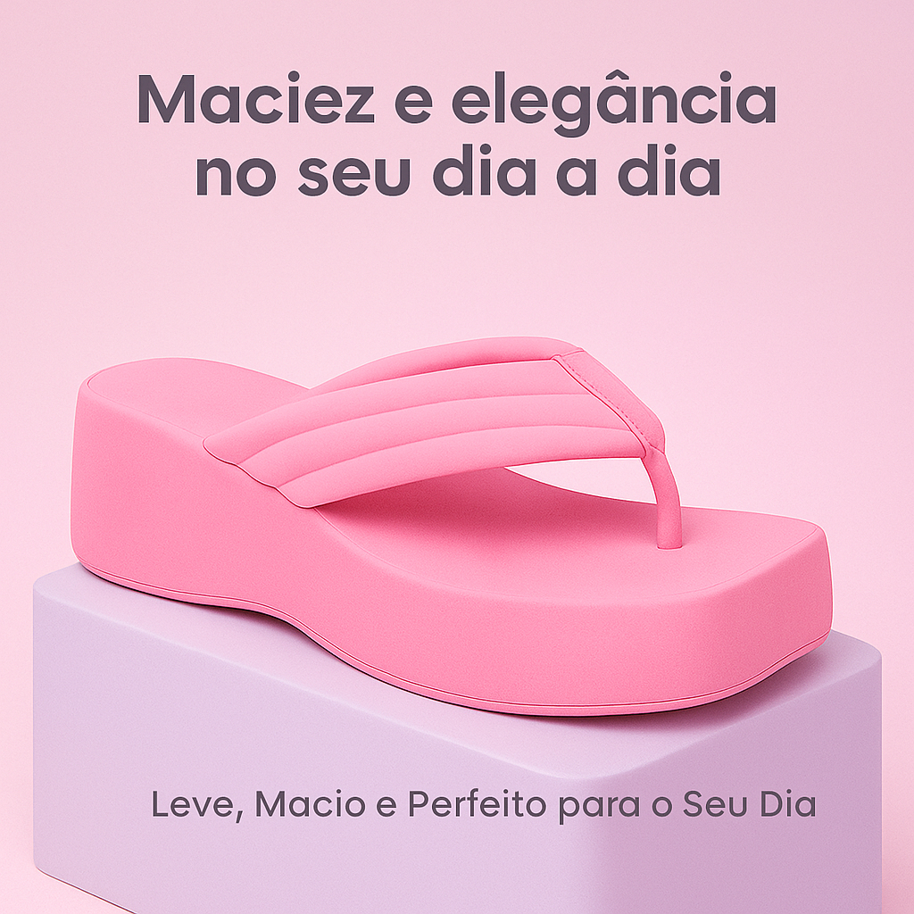 Chinelo Plataforma Feminina Casual EVA Macia e Resistente Do 34/35 Ao 42/43 em Oferta na Shopee