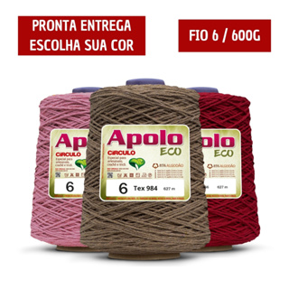 Barbante Apolo Eco 610m Círculo Fio 6 em Oferta na Shopee