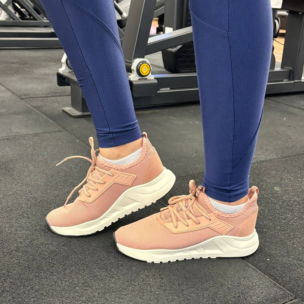 Tênis Feminino e masculino academia caminhada confortável na promoção para esporte e lazer