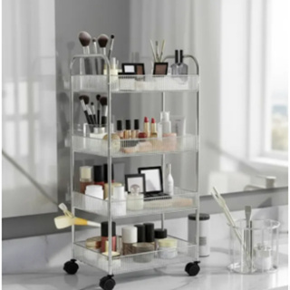 Carrinho Organizador Multiuso 4 Prateleiras C/ Rodinhas em Oferta na Shopee