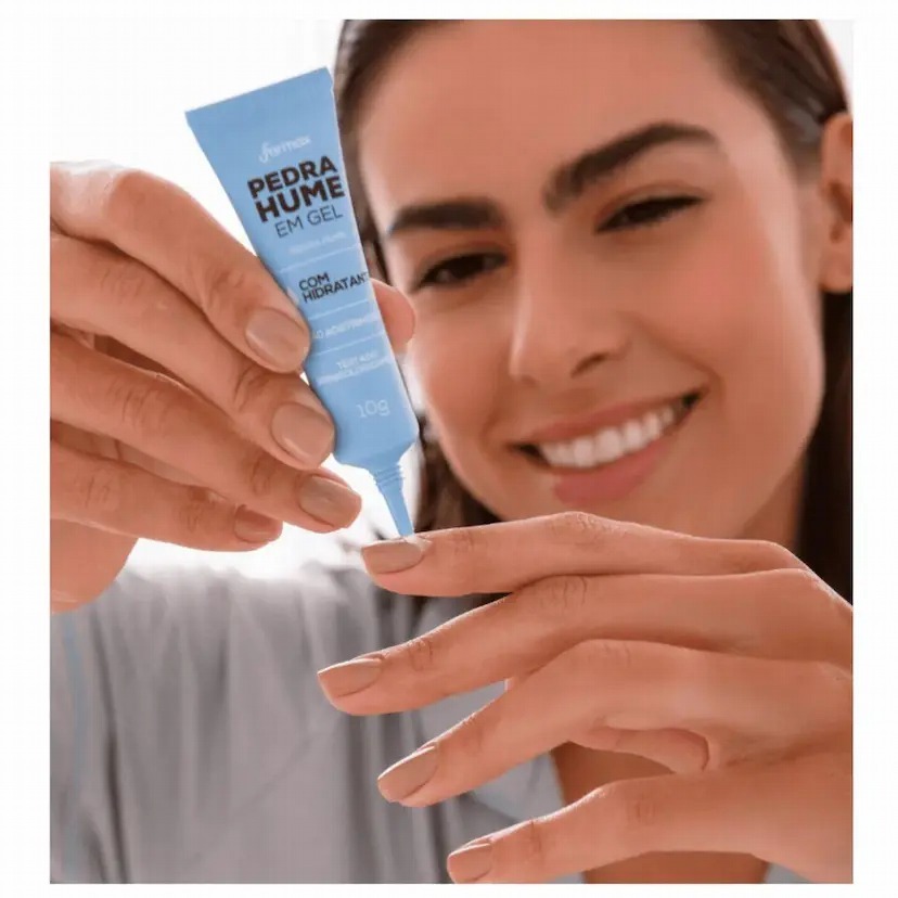 Pedra Hume Em Gel Com Hidratante Farmax 10g · foto 2