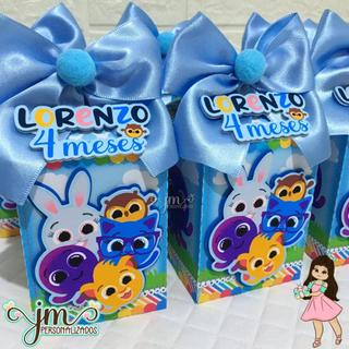 Kit Só um Bolinho - Tema: Bolofofos | Mesversário | Festa em Casa | Pegue e Monte | Aniversário | Festa Infantil