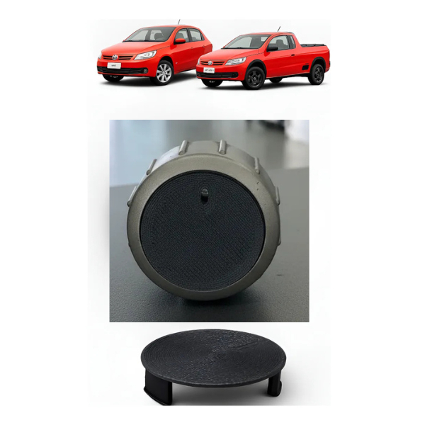 Tampa Capa Botão Comando Ar ventilação Saveiro Gol Voyage 08 A 2012 G5 em Oferta na Shopee