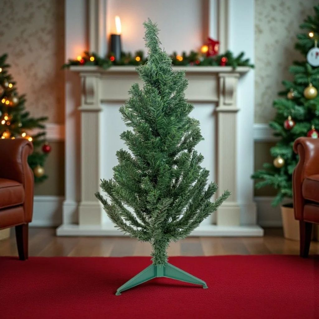 Árvore De Natal Portobelo Verde 90cm - 01 Unidade - Rizzo em Oferta na Shopee