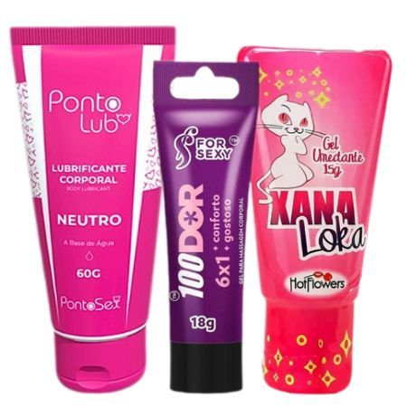 Vibrador Líquido Xana Loka + Lubrificante Intimo Feminino + Lubrificante Sexo Anal SEX SHOP em Oferta na Shopee