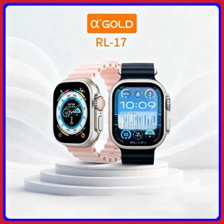 Smart watch 49MM Com 4 pulseiras para custumização Carregamento sem fio Relógio inteligente original A’Gold RL-17 em Oferta na Shopee