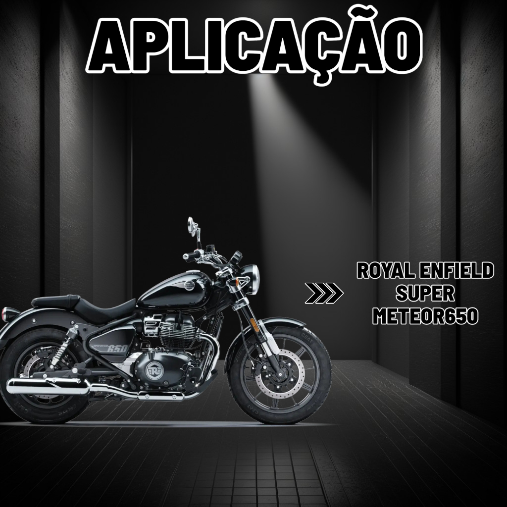 Pastilha Traseira + Dianteira Royal Enfield Super Meteor 650 — imagem 2 de 2