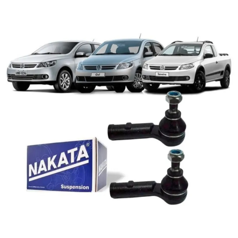 Terminal Direção Gol G5 2008 Á 2015 Par Nakata N97001 em Oferta na Shopee