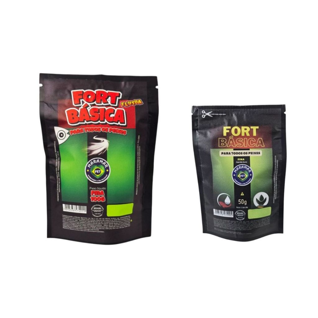 Ração Para Peixes Fort Básica - Maramar